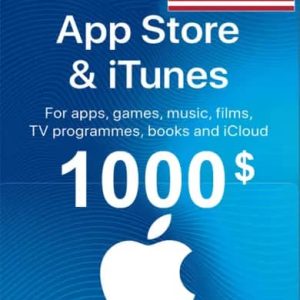 buy apple & itunes gift card us$ 1000